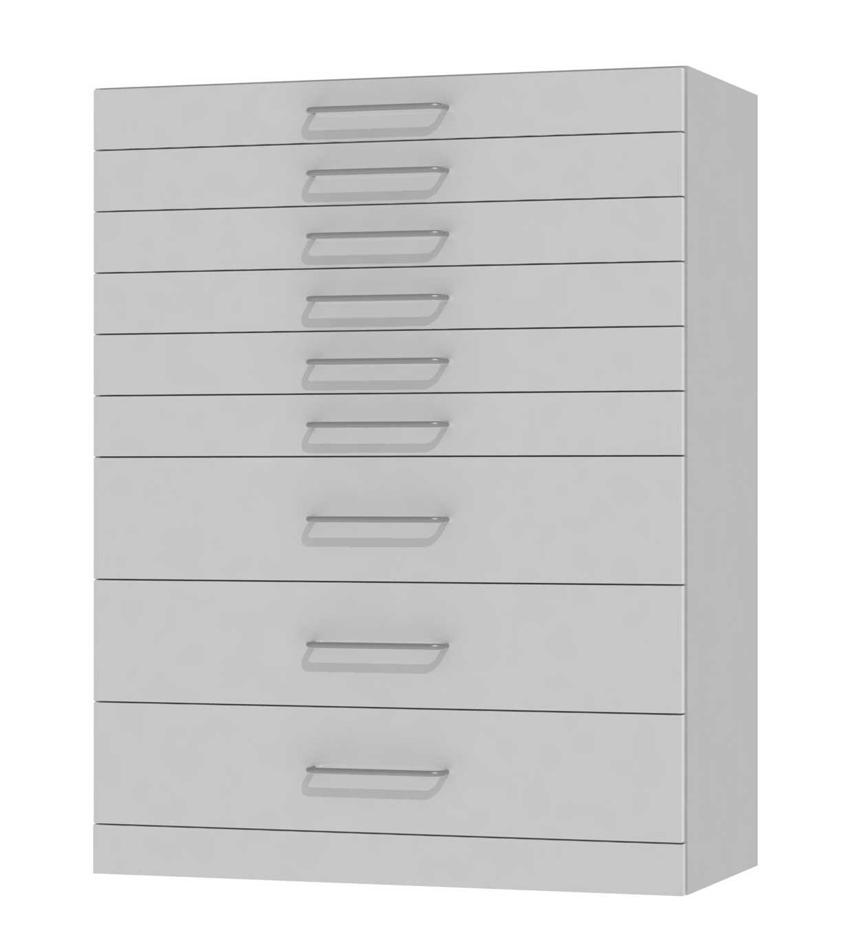 Drawer cabinet that can be used as a base cabinet